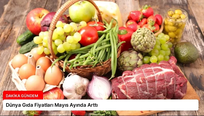 Dünya Gıda Fiyatları Mayıs Ayında Arttı