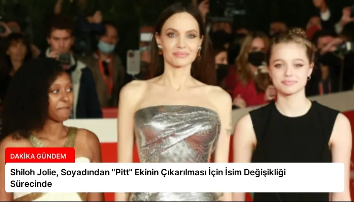 Shiloh Jolie, Soyadından “Pitt” Ekinin Çıkarılması İçin İsim Değişikliği Sürecinde
