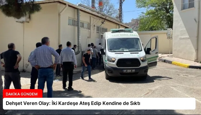 Dehşet Veren Olay: İki Kardeşe Ateş Edip Kendine de Sıktı