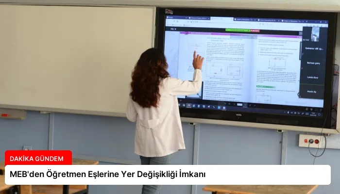 MEB’den Öğretmen Eşlerine Yer Değişikliği İmkanı