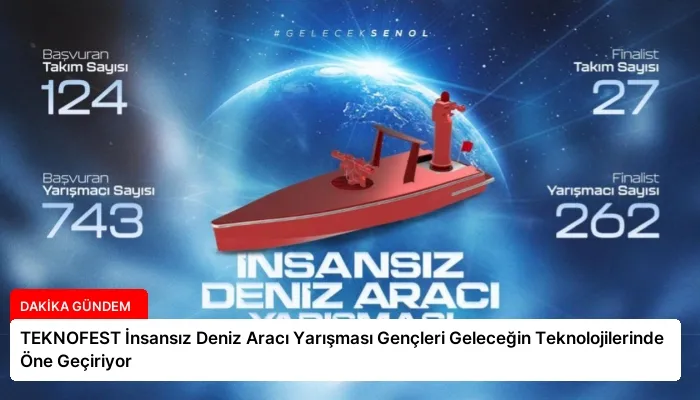 TEKNOFEST İnsansız Deniz Aracı Yarışması Gençleri Geleceğin Teknolojilerinde Öne Geçiriyor