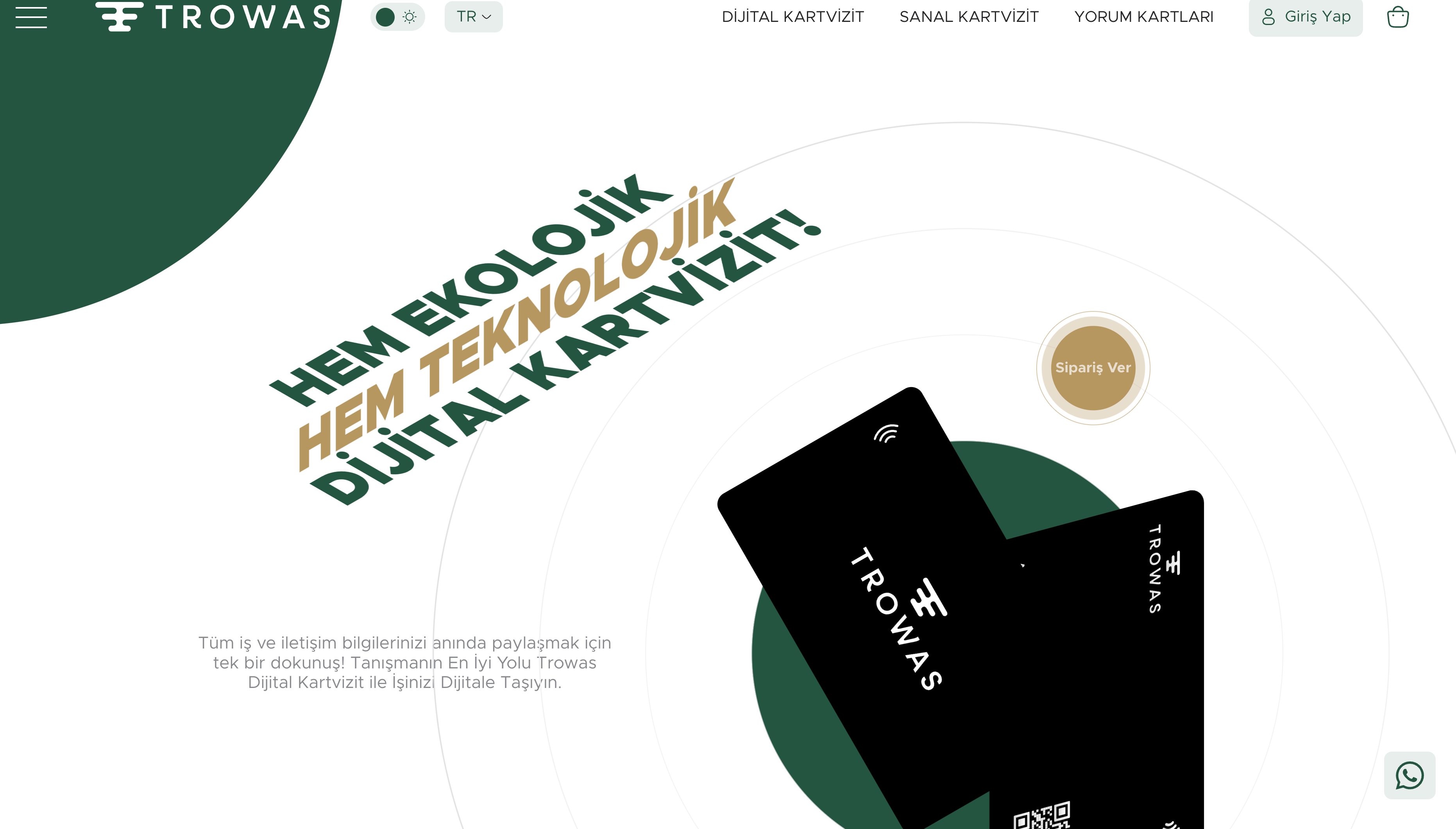 Trowas Sanal Kartvizit ile Geleceğin İletişim Yöntemi