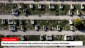 Büyükçekmece’de Bebek Mezarlıklarında Endişe Yaratan Görüntüler