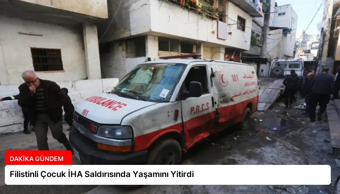 Filistinli Çocuk İHA Saldırısında Yaşamını Yitirdi