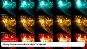 Güneş Patlamalarının Potansiyel Tehlikeleri