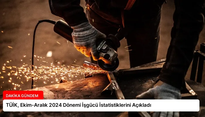 TÜİK, Ekim-Aralık 2024 Dönemi İşgücü İstatistiklerini Açıkladı