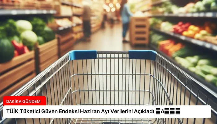 TÜİK Tüketici Güven Endeksi Haziran Ayı Verilerini Açıkladı ⏬👇
