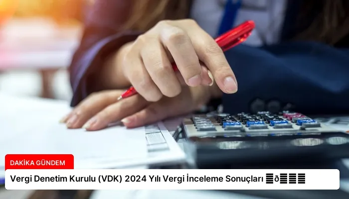 Vergi Denetim Kurulu (VDK) 2024 Yılı Vergi İnceleme Sonuçları ⏬👇