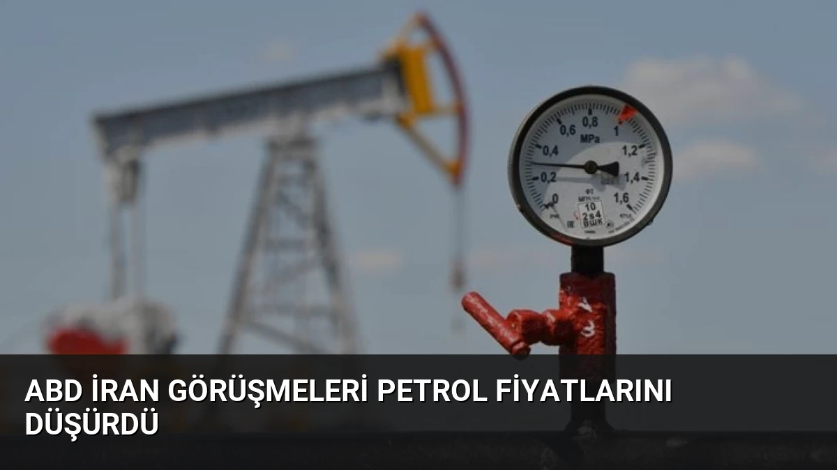 ABD İran Görüşmeleri Petrol Fiyatlarını Düşürdü