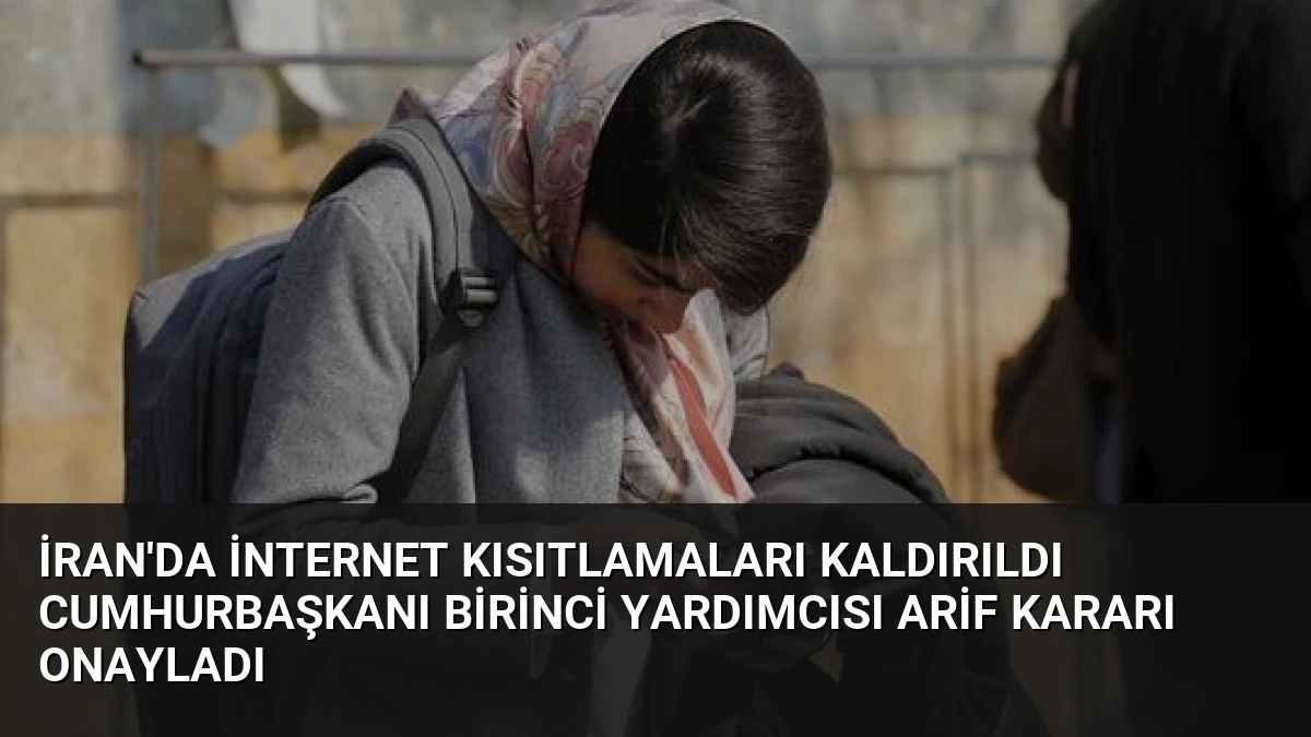 İran’da İnternet Kısıtlamaları Kaldırıldı Cumhurbaşkanı Birinci Yardımcısı Arif Kararı Onayladı