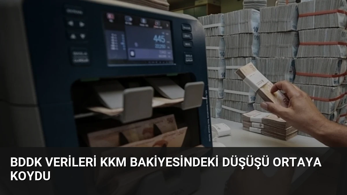 BDDK Verileri KKM Bakiyesindeki Düşüşü Ortaya Koydu