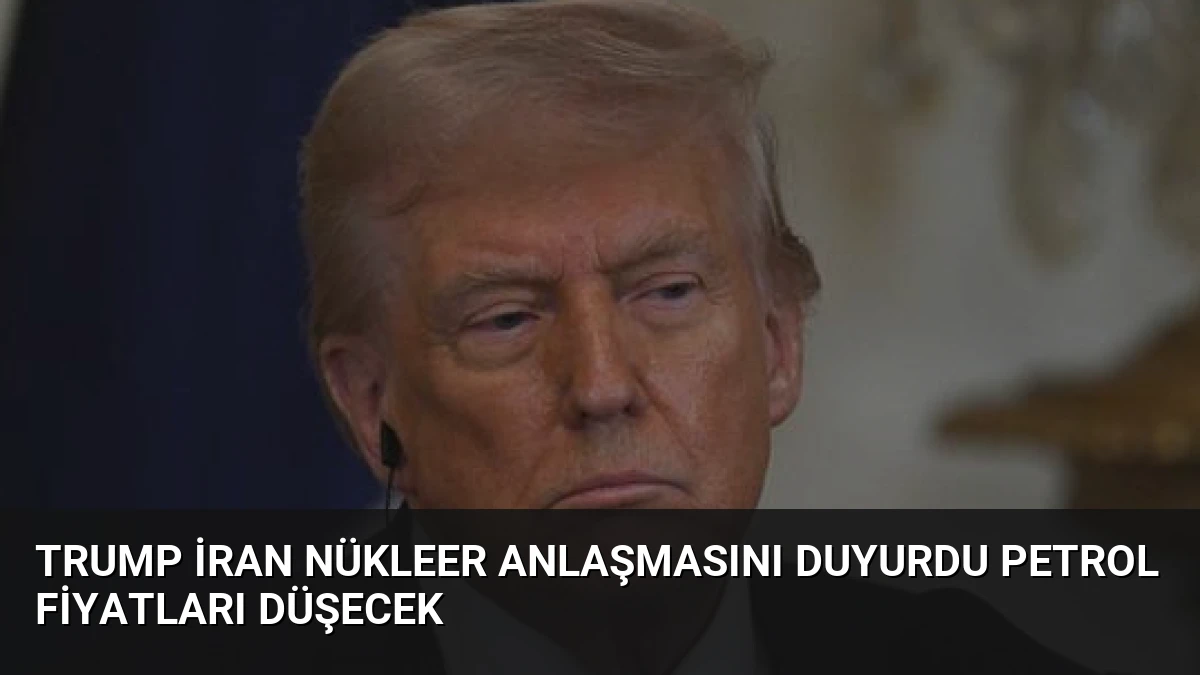 Trump İran Nükleer Anlaşmasını Duyurdu Petrol Fiyatları Düşecek
