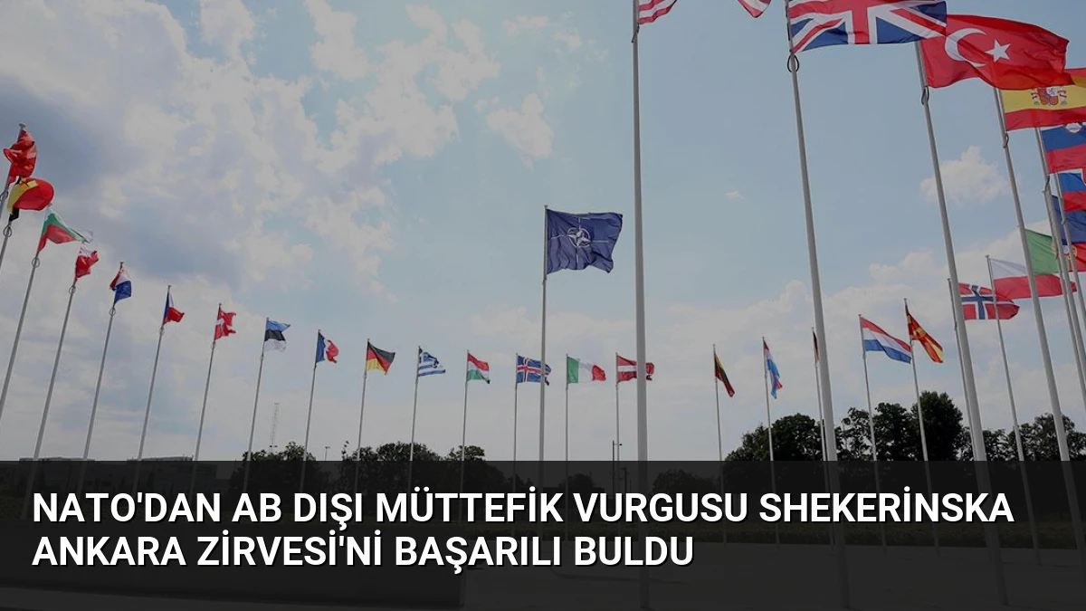 NATO’dan AB Dışı Müttefik Vurgusu Shekerinska Ankara Zirvesi’ni Başarılı Buldu