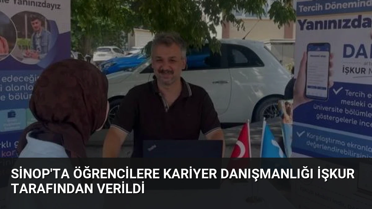 Sinop’ta Öğrencilere Kariyer Danışmanlığı İŞKUR Tarafından Verildi