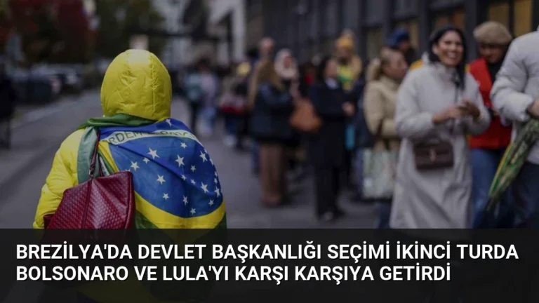 Brezilya’da Devlet Başkanlığı Seçimi İkinci Turda Bolsonaro ve Lula’yı Karşı Karşıya Getirdi