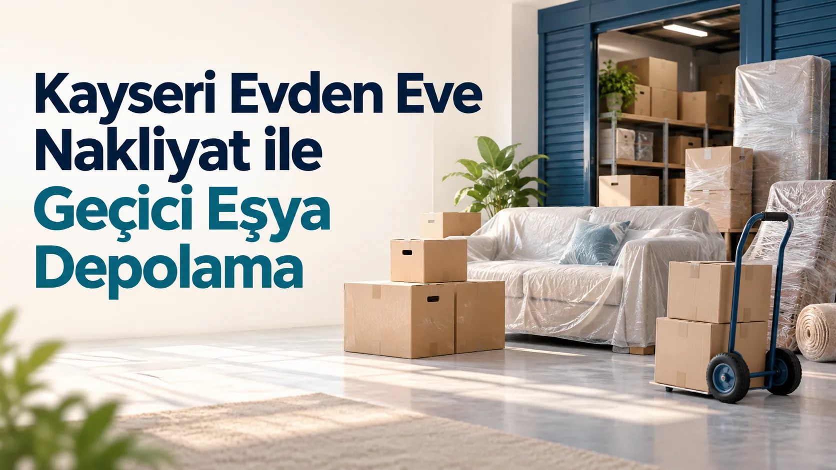 Kayseri Evden Eve Nakliyat ile Geçici Eşya Depolama